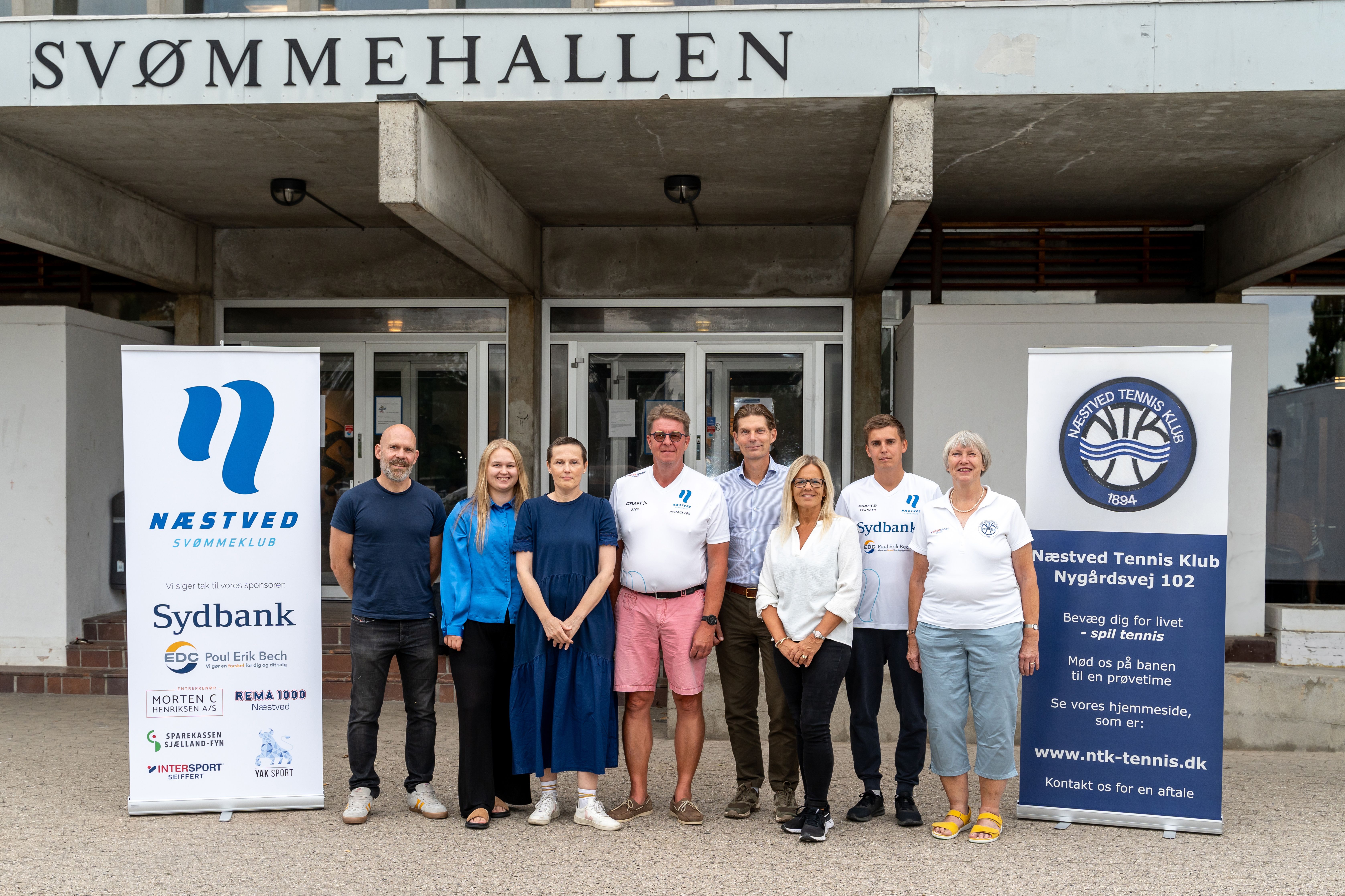 Svømme- og tennisklub i samarbejde: Næstved-foreninger skal bidrage til at løfte børne- og ungeidrætten i Danmark